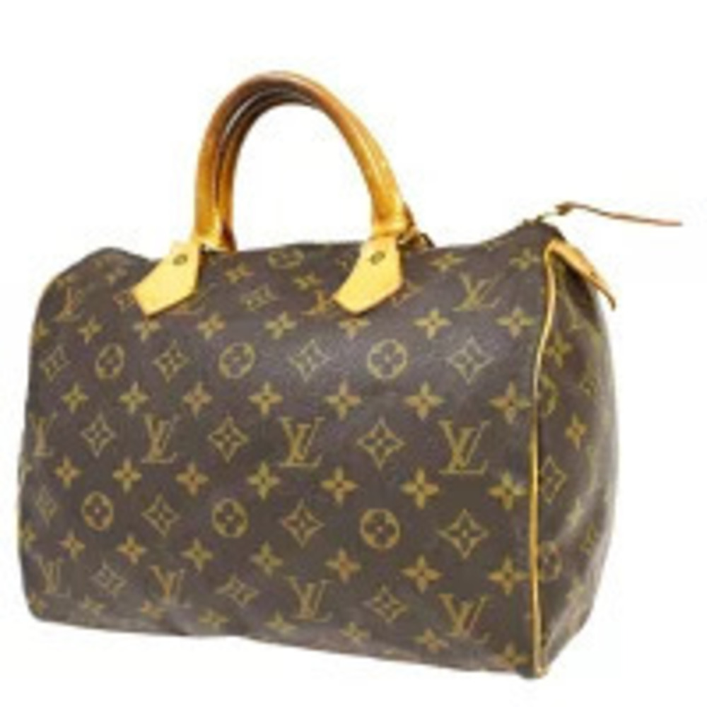 Louis Vuitton Speedy Boston Monogram Leather Brown